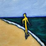 BEACHWALKER, acrylic